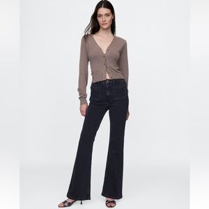 Gap Black High Rise 70’s Flare Jeans